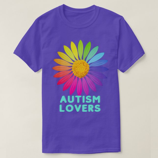 Camiseta Amantes del autismo (Diseño del anverso)