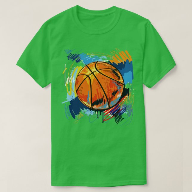 Camiseta Amantes del baloncesto (Diseño del anverso)