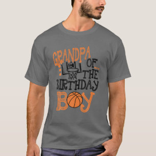 Camiseta Amantes Del Baloncesto Abuelo De Nacimiento