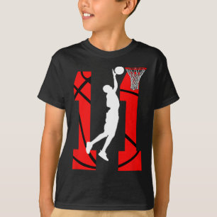 Camiseta Amantes del básquetbol de niños menores de 11 años