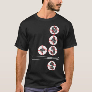 Camiseta Amantes del béisbol 6432 Ball de doble juego Premi