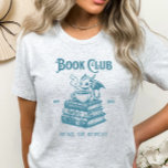 Camiseta Amantes del "Book Club Fantasy Dragon"<br><div class="desc">Perfecto para los amantes de los libros y los dragones,  este bonito diseño Book Club Fantasy Dragon Lovers - Read Sip Repeat presenta a un dragón lindo disfrutando de una taza de café sobre una pila de libros de fantasía.</div>