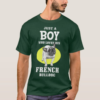 Camiseta Amantes del Bulldog francés graciosos regalan perr