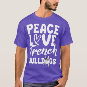 Camiseta Amantes del Bulldog francés graciosos regalan perr
