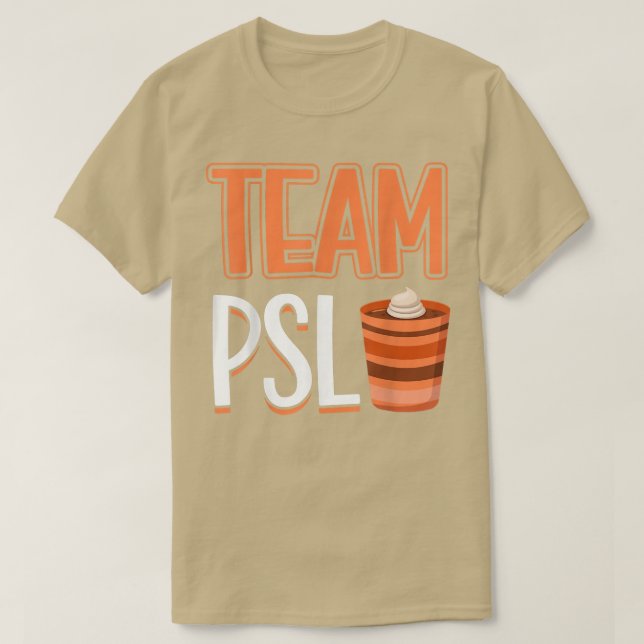 Camiseta Amantes del café con especias de calabaza Temporad (Diseño del anverso)