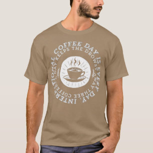 Camiseta Amantes del café en el Día Internacional del Café