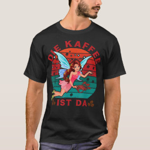 Camiseta Amantes del café y juego de palabras divertido de