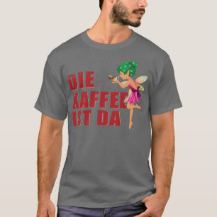 Camiseta Amantes del café y juego de palabras divertido de