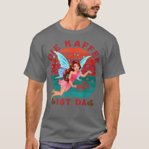 Camiseta Amantes del café y juego de palabras divertido de