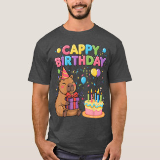 Camiseta Amantes del Carpincho Cumpleaños Feliz Chica Chico
