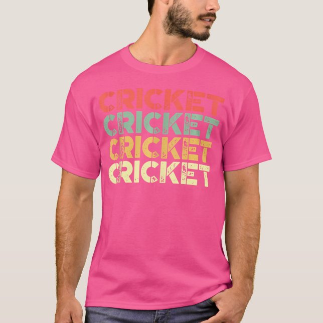 Camiseta Amantes del críquet en problemas (Anverso)