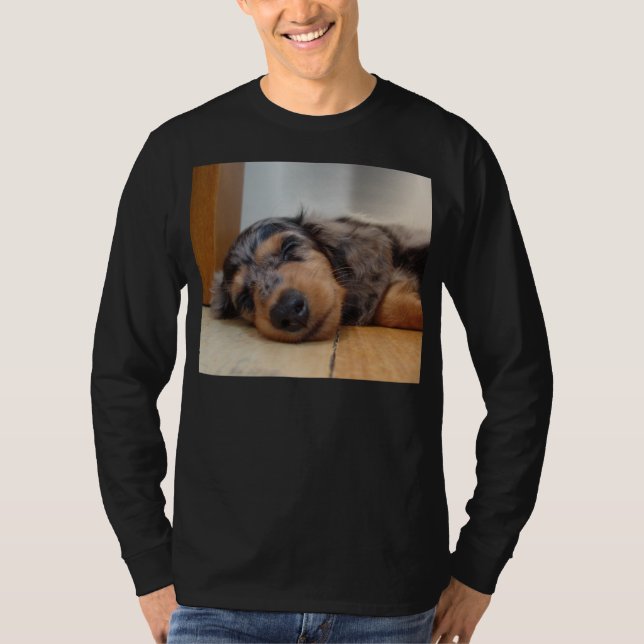 Camiseta Amantes del Dachshund (Anverso)