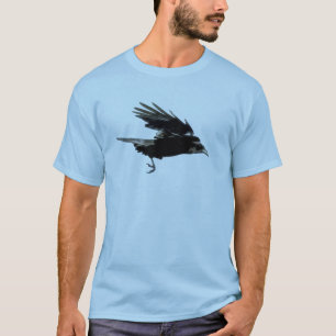 Camiseta Amantes del Flying Crow Art Raven