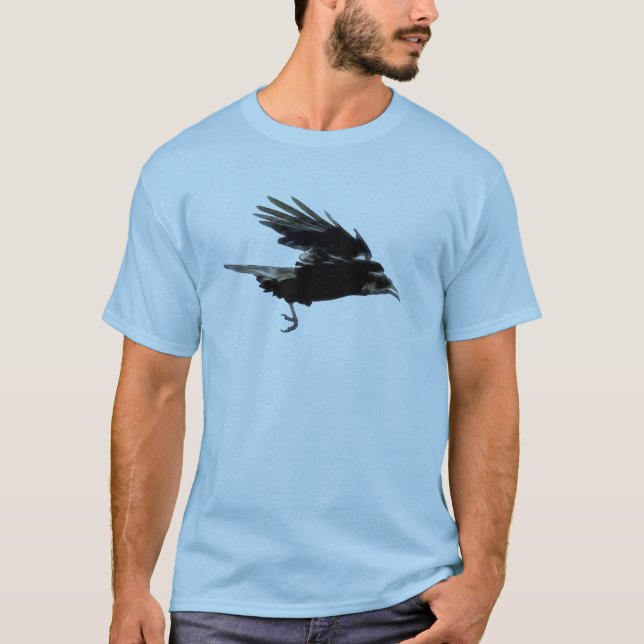 Camiseta Amantes del Flying Crow Art Raven (Anverso)