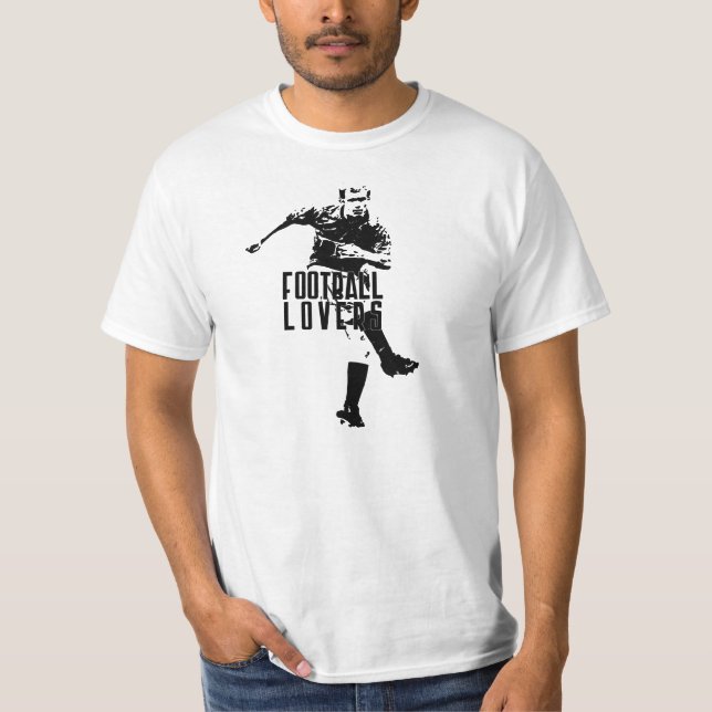 Camiseta amantes del fútbol (Anverso)