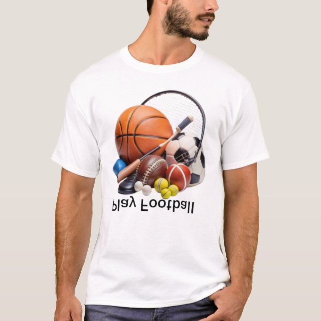 Camiseta Amantes del fútbol (Anverso)