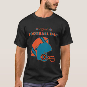 Camiseta Amantes del fútbol naranja azul