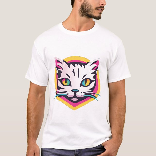 Camiseta Amantes del gato (Anverso)