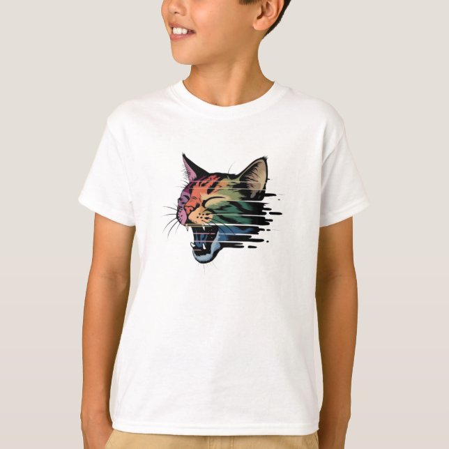 Camiseta Amantes del gato (Anverso)