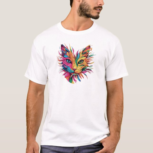 Camiseta Amantes del gato (Anverso)
