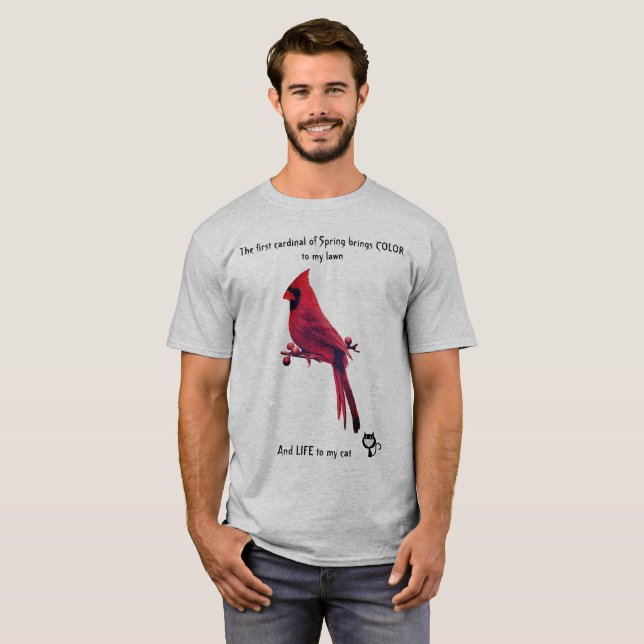 Camiseta Amantes del gato gracioso de T-Shirt (Anverso completo)