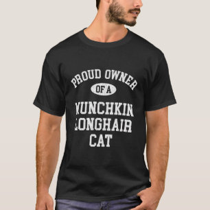 Camiseta Amantes del gato que aman su pelo largo Munchkin