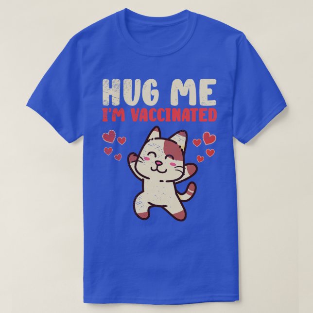 Camiseta Amantes del gato vacunados contra el autocuidado d (Diseño del anverso)