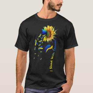 Camiseta Amantes del girasol Ucrania Bandera Apoyan a Ucran