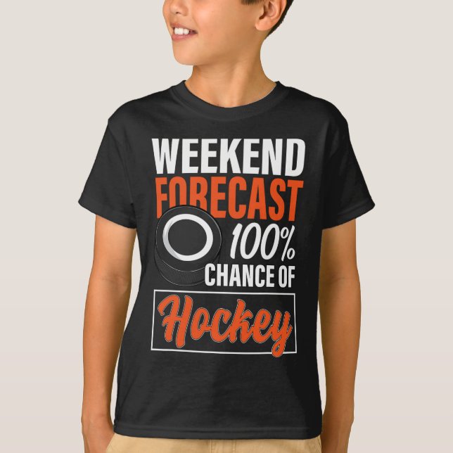 Camiseta Amantes del hockey sobre césped divertido predicen (Anverso)