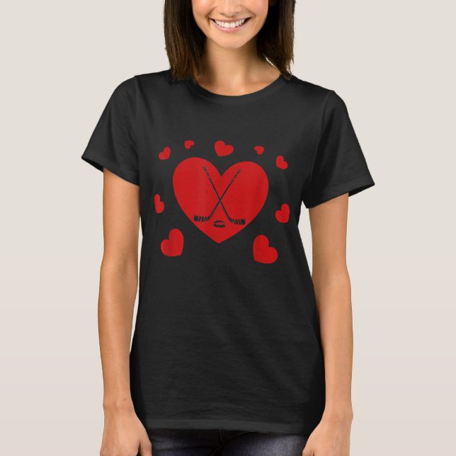 Camiseta Amantes del hockey sobre hielo de los aficionados  (Anverso)