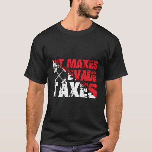 Camiseta Amantes Del Humor Evade Impuestos A Los Amantes De (Anverso)