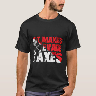 Camiseta Amantes Del Humor Evade Impuestos A Los Amantes De