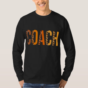 Camiseta Amantes del leopardo del entrenador Cute Fall otoñ