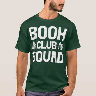 Camiseta Amantes del Libro Club Squad leyendo libros 80