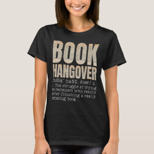 Camiseta Amantes del libro de resaca de libro Bookworm adic