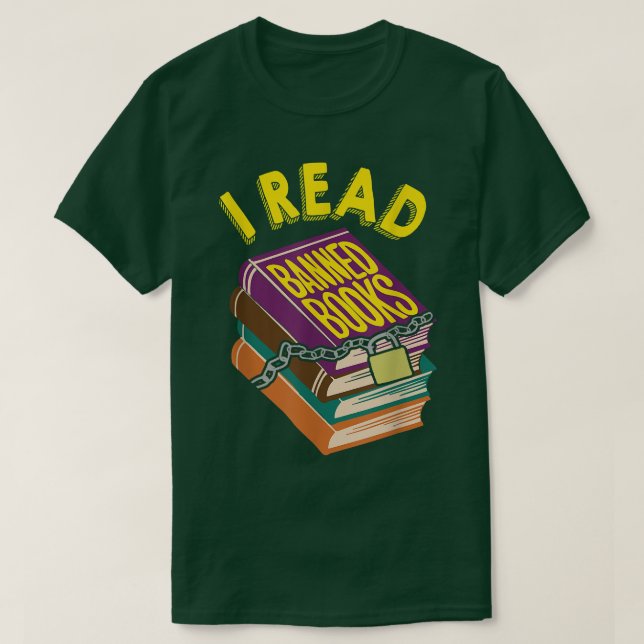 Camiseta Amantes del libro que leo libros prohibidos ropa b (Diseño del anverso)