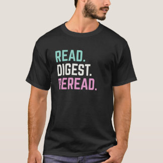 Camiseta Amantes del libro y entusiasta de la educación
