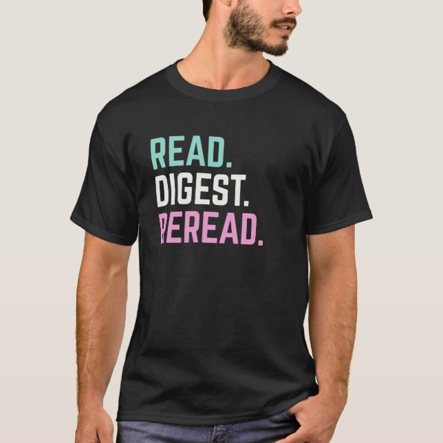 Camiseta Amantes del libro y entusiasta de la educación (Anverso)
