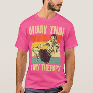 Camiseta Amantes del Muay Thai Muay Thai es mi terapia Muay