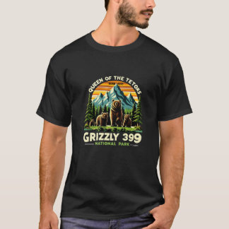 Camiseta Amantes Del Oso Reina De Los Tetones Grizzly Nació