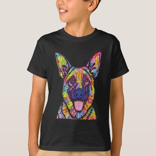 Camiseta Amantes del Pastor Alemán (Anverso)