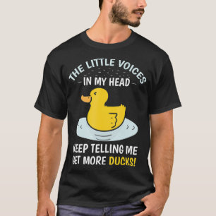 Camiseta Amantes del pato de caucho Patos de caucho Patos A