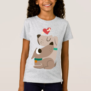 Camiseta amantes del perro