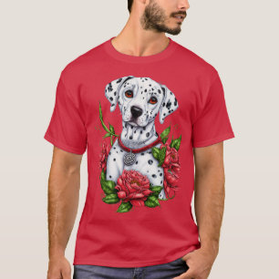 Camiseta amantes del perro dálmata
