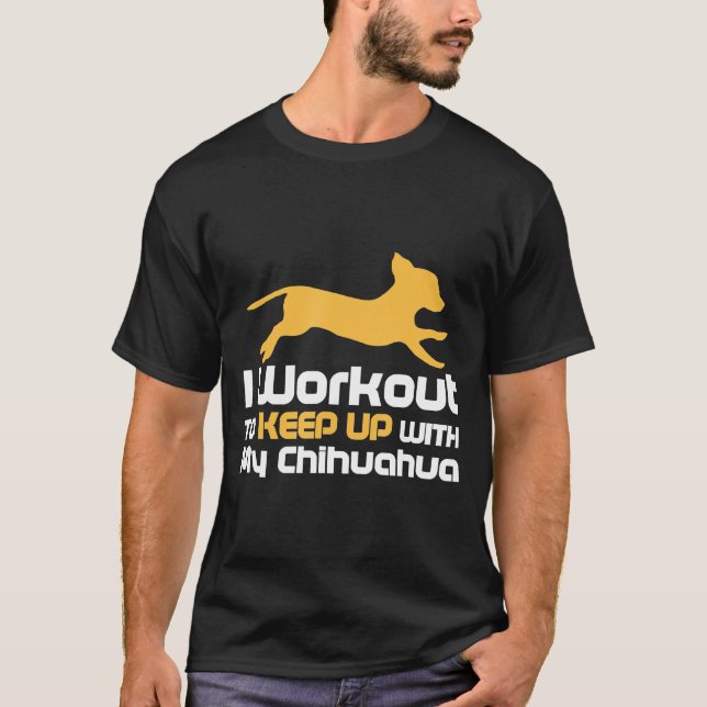Camiseta Amantes del perro de Chihuahua (Anverso)