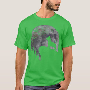 Camiseta Amantes del perro de Halloween en Yorkshire Terrie