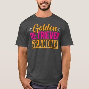 Camiseta Amantes del perro de la abuela de Golden Retriever