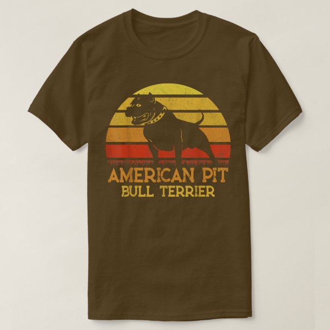 Camiseta Amantes del perro del toro de la patata norteameri (Diseño del anverso)