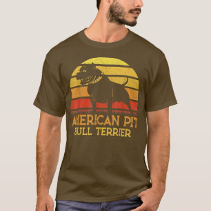 Camiseta Amantes del perro del toro de la patata norteameri