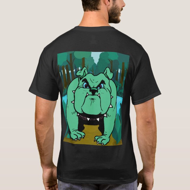 Camiseta Amantes del perro furiosos (Reverso)